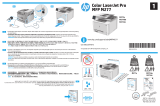 HP Color LaserJet Pro MFP M277 series Instrucciones de operación