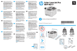 HP Color LaserJet Pro MFP M277 series Guía de instalación