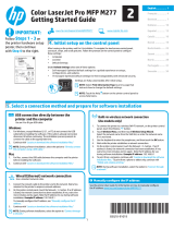 HP Color LaserJet Pro MFP M277 series Manual de usuario