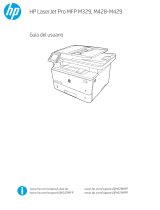 HP LaserJet Pro MFP M329 Printer series El manual del propietario