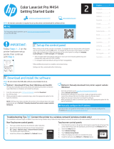 HP Color LaserJet Pro M453-M454 series Manual de usuario