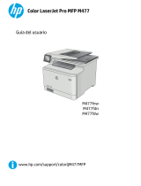 HP Color LaserJet Pro MFP M477 series El manual del propietario