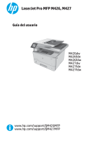 HP LaserJet Pro MFP M426-M427 series El manual del propietario
