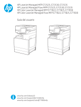 HP Color LaserJet Managed MFP E77822-E77830 series El manual del propietario