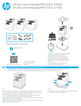 HP Color LaserJet Managed MFP E77422-E77428 series Guía de instalación