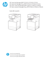 HP Color LaserJet Managed MFP E78323-E78330 series El manual del propietario