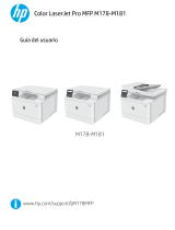 HP Color LaserJet Pro M180-M181 Multifunction Printer series El manual del propietario