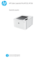 HP Color LaserJet Pro M155-M156 Printer series El manual del propietario