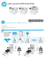 HP Color LaserJet Pro M182-M185 Multifunction Printer series Guia de referencia
