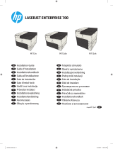 HP LaserJet Enterprise 700 Printer M712 series Guía de instalación