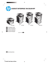 HP LaserJet Enterprise 700 color MFP M775 series Guía de instalación