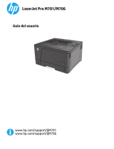 HP LaserJet Pro M701 series El manual del propietario