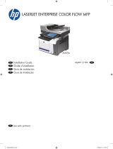 HP LASERJET ENTERPRISE 500 Serie Guía de instalación