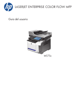 HP LaserJet Enterprise 500 color MFP M575 El manual del propietario