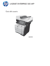 HP LaserJet Enterprise 500 MFP M525 El manual del propietario