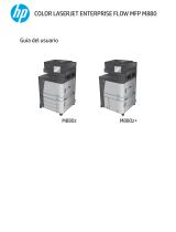 HP Color LaserJet Managed Flow MFP M880 series El manual del propietario