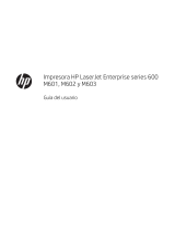 HP LaserJet Enterprise 600 Printer M603 series El manual del propietario