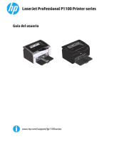 HP LaserJet Pro P1106/P1108 Printer series El manual del propietario