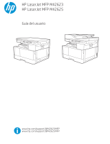 HP LaserJet MFP M42623 series El manual del propietario