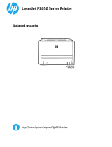 HP LaserJet P2035 Printer series El manual del propietario