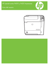 HP LaserJet P4510 Printer series El manual del propietario
