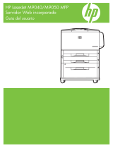 HP LaserJet M9040/M9050 Multifunction Printer series Guía del usuario