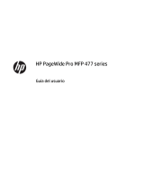 HP PageWide Pro 477dn Multifunction Printer series El manual del propietario