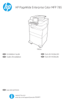 HP PageWide Color MFP 774 Serie Guía de instalación