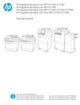 HP PageWide Managed Color MFP P77960 Printer series El manual del propietario
