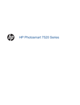 HP Photosmart 7520 e-All-in-One Printer series El manual del propietario