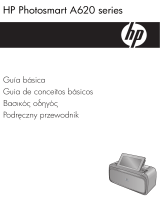 HP Photosmart A620 Printer series Guía del usuario