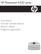 HP Photosmart A520 Printer series Guía del usuario