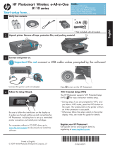 HP Photosmart Wireless e-All-in-One Printer series - B110 El manual del propietario