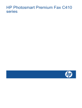 HP Photosmart Premium Fax e-All-in-One Printer series - C410 El manual del propietario