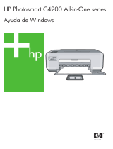 HP Photosmart C4200 All-in-One Printer series El manual del propietario