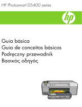 HP Photosmart D5400 Printer series Guía del usuario