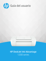 HP DeskJet Ink Advantage 1200 series El manual del propietario