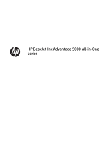 HP DeskJet Ink Advantage 5000 All-in-One Printer series El manual del propietario