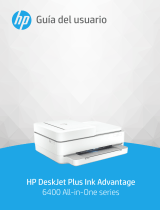 HP DeskJet Plus Ink Advantage 6400 All-in-One Printer series El manual del propietario