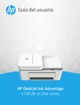 HP DeskJet Ink Advantage 4100 All-in-One series El manual del propietario