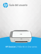 HP DeskJet 2700e All-in-One series El manual del propietario