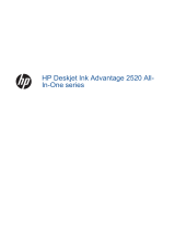 HP Deskjet Ink Advantage 2520hc All-in-One Printer series El manual del propietario