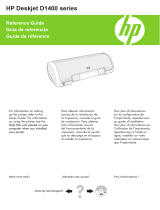 HP Deskjet D1400 Printer series Guia de referencia