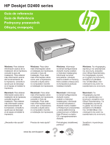 HP Deskjet D2400 Printer series El manual del propietario