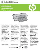 HP Deskjet D4300 Printer series El manual del propietario