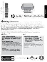 HP Deskjet F2400 All-in-One series Guía de inicio rápido