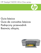 HP Deskjet F4200 All-in-One Printer series Guía del usuario