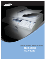 HP Samsung SCX-6520 Laser Multifunction Printer series El manual del propietario