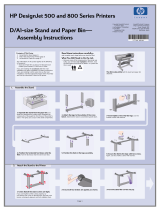 HP DesignJet 800 Printer series Guía de instalación