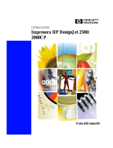 HP DesignJet 2000/3000cp Printer series Guía del usuario